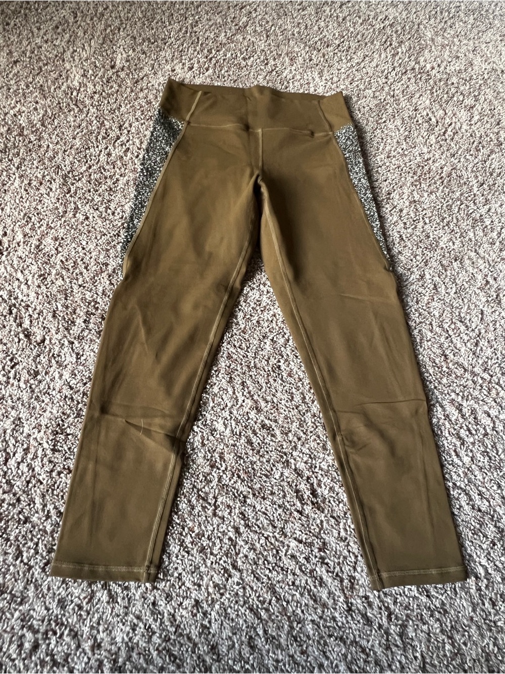 ZYIA Olive Green Active Leggings